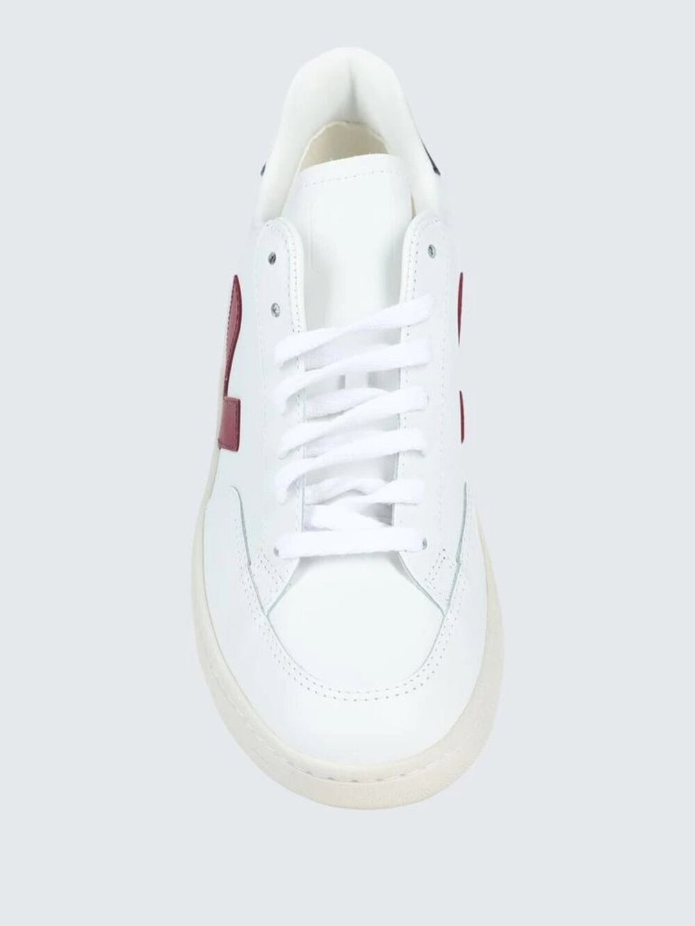 Veja Leather Sneakers White/Red Size 9